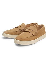 Suede Loafers