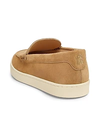 Suede Loafers