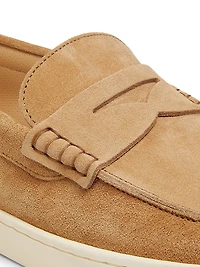 Suede Loafers