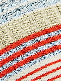 Azaria Striped Cotton-Blend Sweater