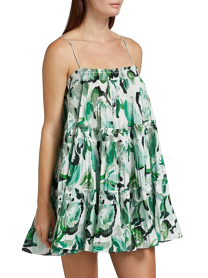 Shandon Pleated Minidress