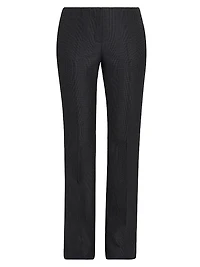 Prince Of Wales Wool-Mohair Pants