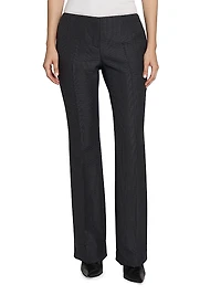 Prince Of Wales Wool-Mohair Pants