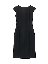 Pencil Wool Day Minidress