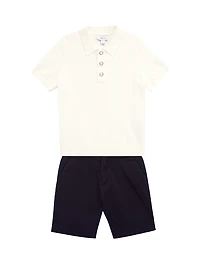 Little Boy's & Boy's Wicket Jr. Chino Shorts