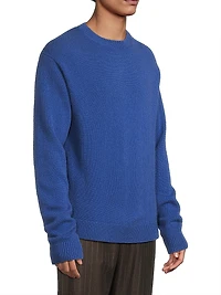 Simple Cashmere Crewneck Sweater