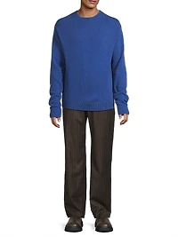 Simple Cashmere Crewneck Sweater