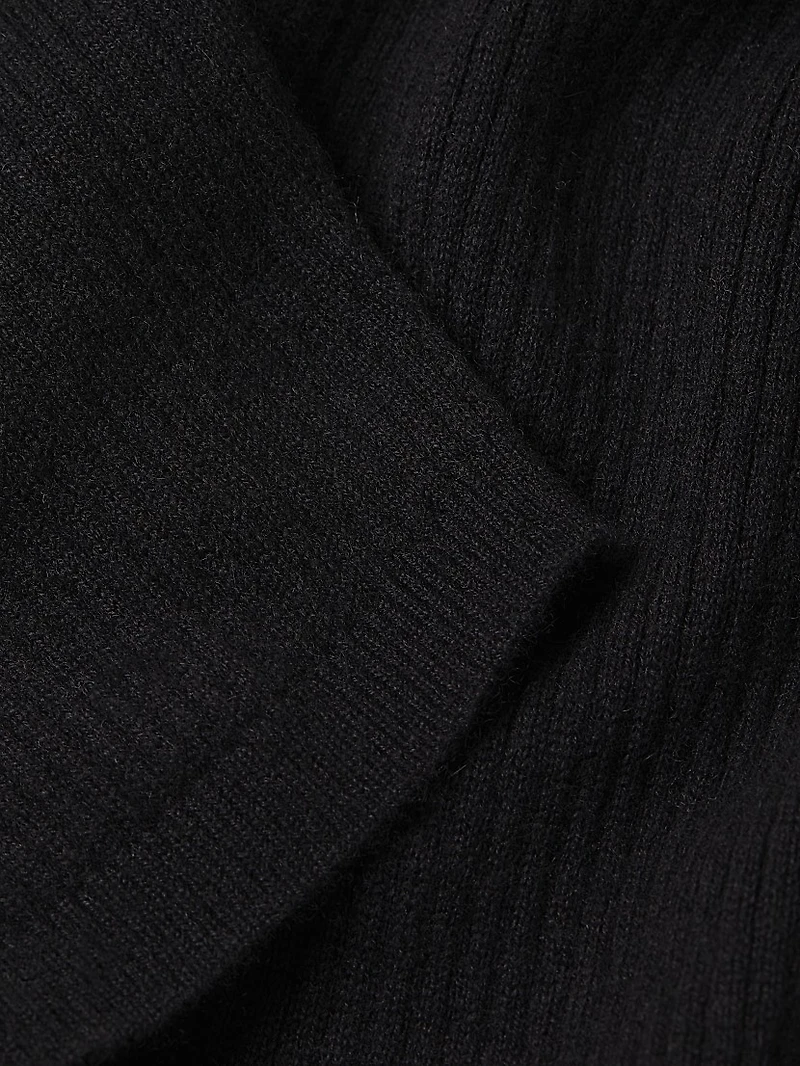 Heavy Cashmere-Silk Crewneck Sweater