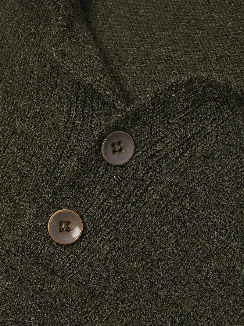 Heavy Cashmere Rugby Sweater