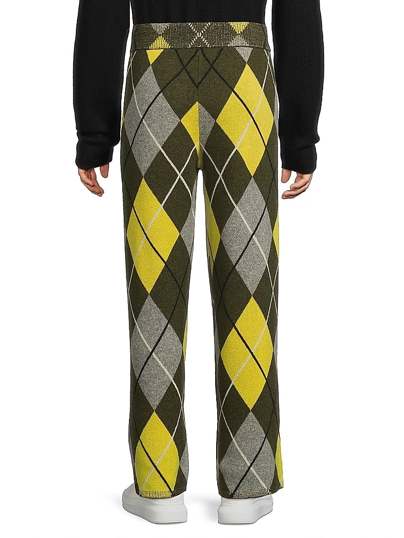 Argyle Cashmere Lounge Pants