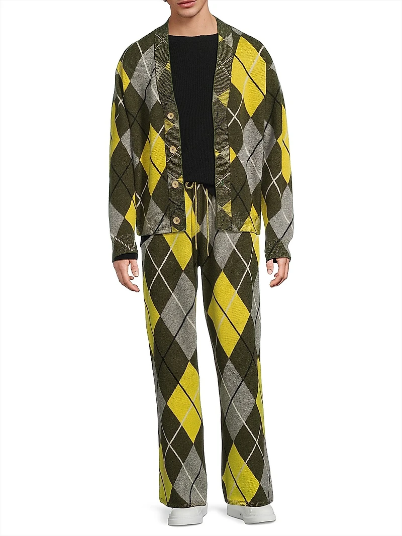 Argyle Cashmere Lounge Pants