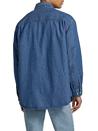 Universe Denim Button-Down Shacket