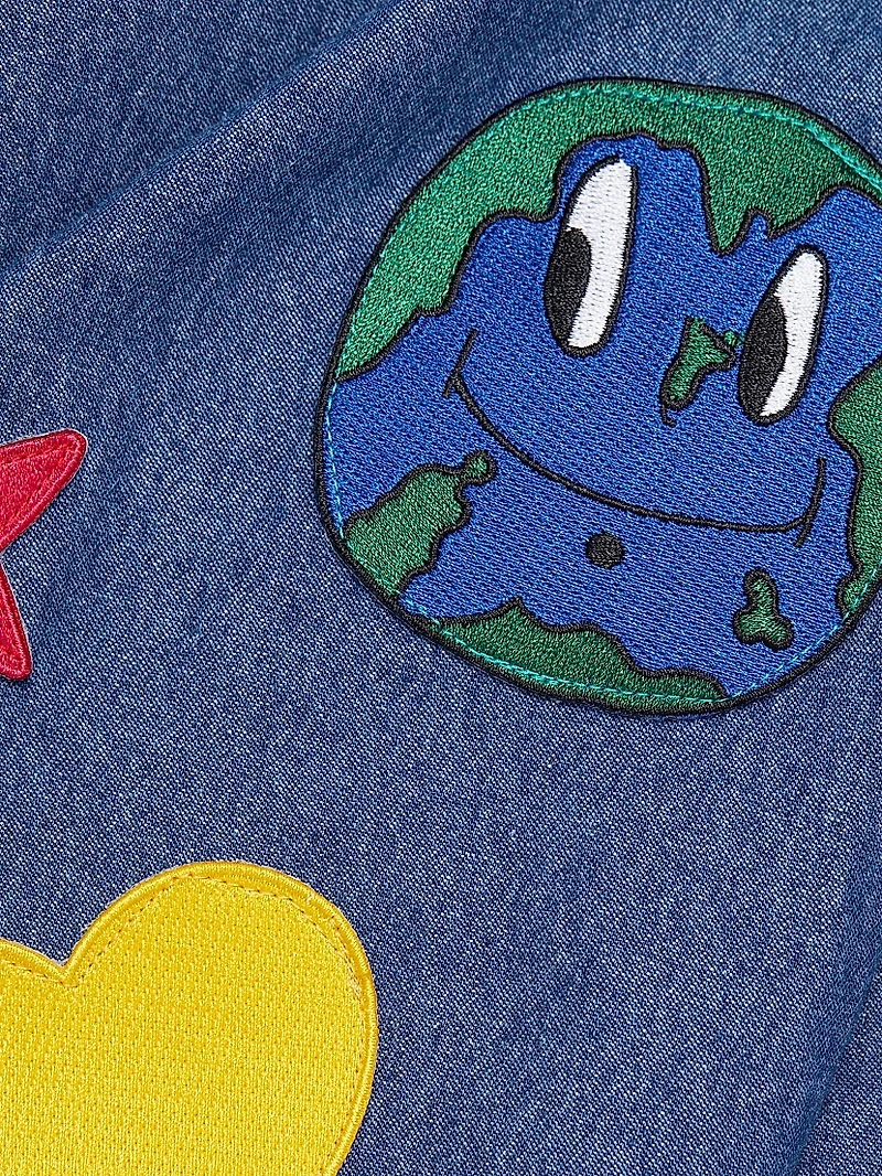 Universe Denim Button-Down Shacket