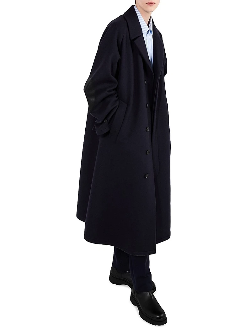 Leather and Stretch Fabric Chelsea Boots