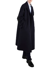 Leather and Stretch Fabric Chelsea Boots