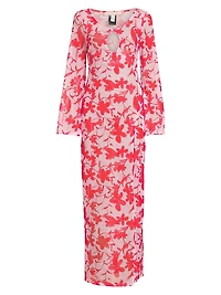 Maebry Keyhole Maxi Dress