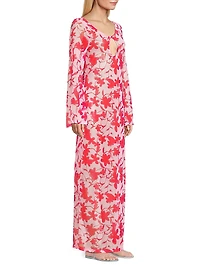 Maebry Keyhole Maxi Dress