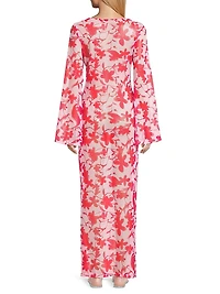 Maebry Keyhole Maxi Dress