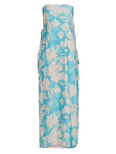 Henny Strapless Maxi Dress