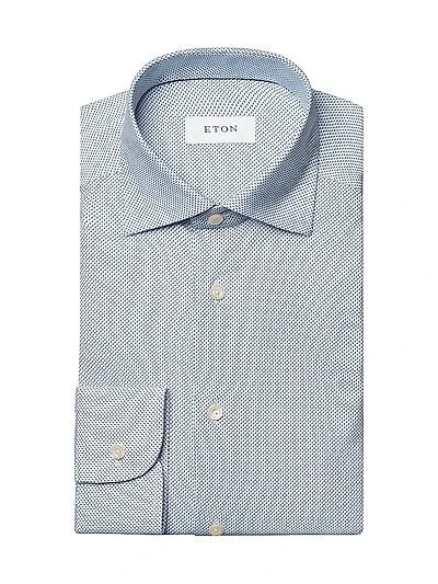 Slim-Fit Geometric 4Flex Stretch Shirt