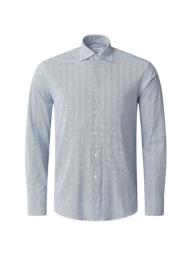 Slim-Fit Geometric 4Flex Stretch Shirt