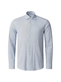 Slim-Fit Geometric 4Flex Stretch Shirt