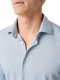 Slim-Fit Geometric 4Flex Stretch Shirt