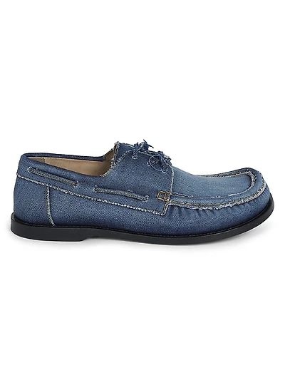 Campo Denim-Inspired Boat Shoes