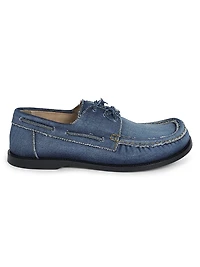 Campo Denim-Inspired Boat Shoes