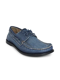 Campo Denim-Inspired Boat Shoes