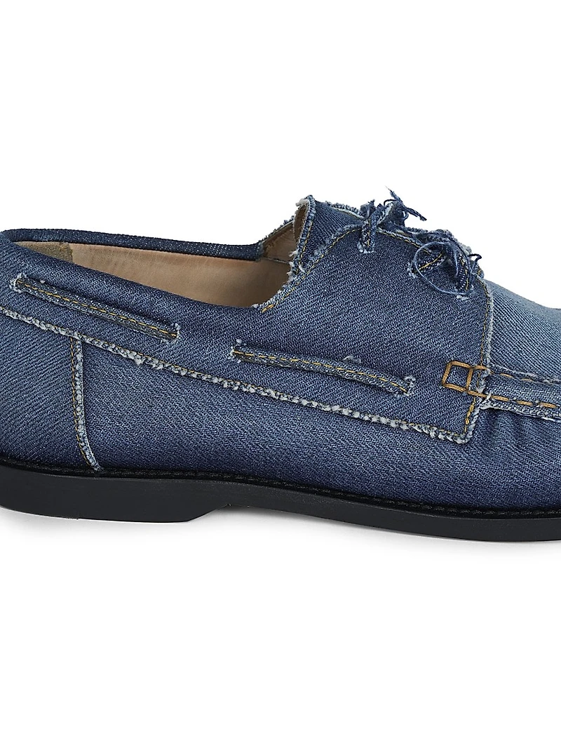Campo Denim-Inspired Boat Shoes