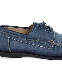 Campo Denim-Inspired Boat Shoes