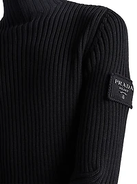 Wool Mock Turtleneck Sweater