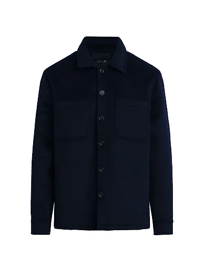 Leon Wool-Blend Shirt