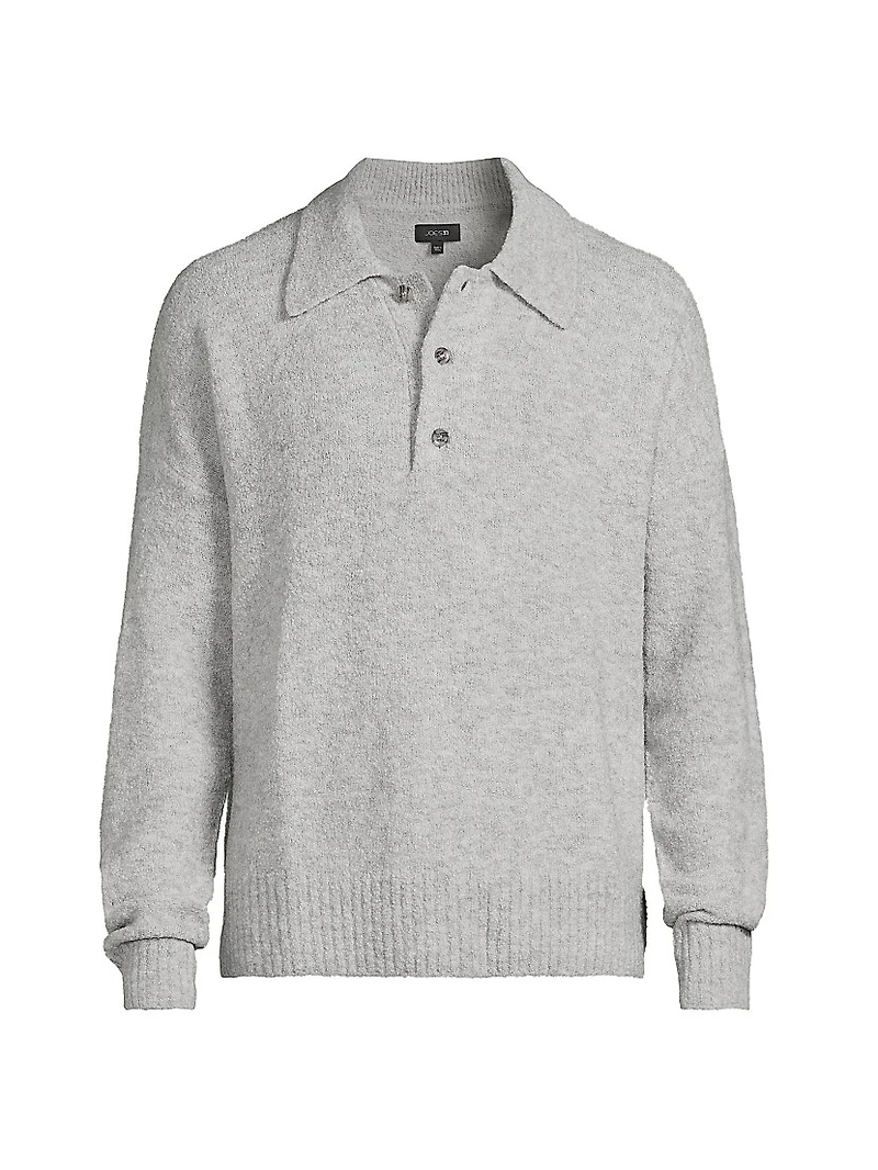 Julian Relaxed-Fit Polo Sweater