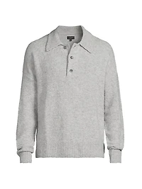 Julian Relaxed-Fit Polo Sweater
