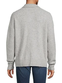 Julian Relaxed-Fit Polo Sweater