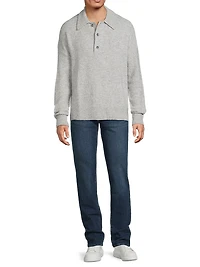 Julian Relaxed-Fit Polo Sweater
