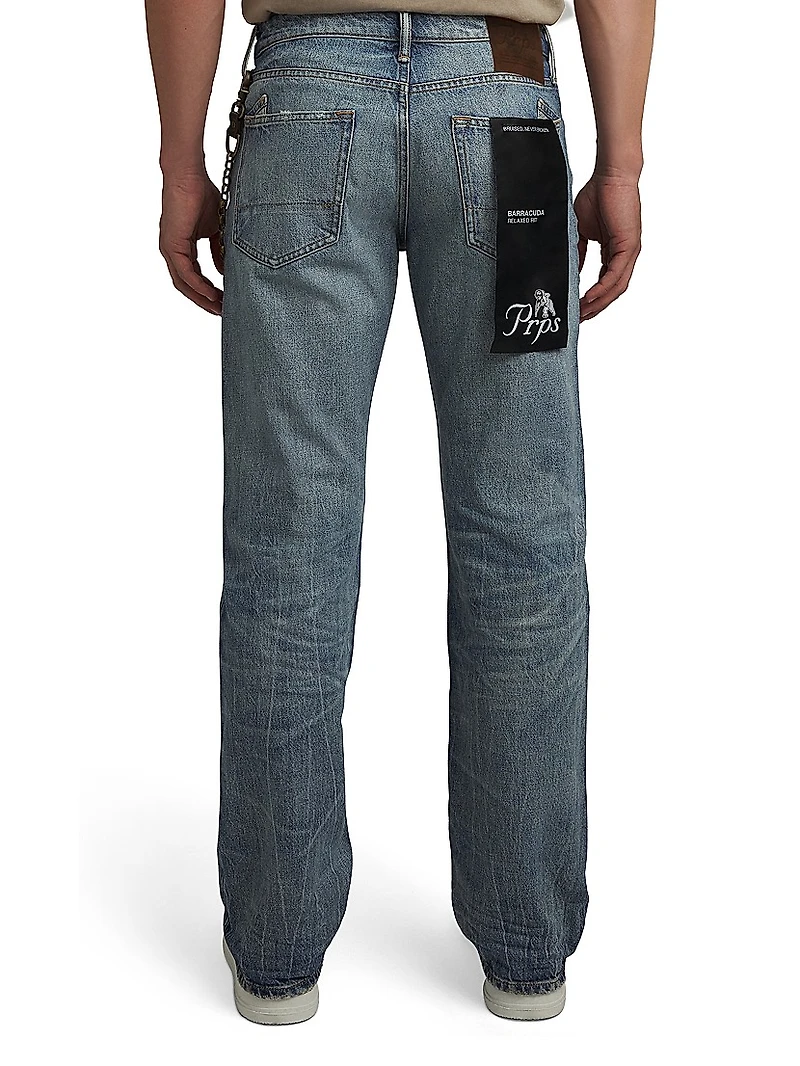 Barracuda Relaxed-Fit Straight Jeans