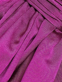 Nadine Silk-Wool Draped Strapless Gown