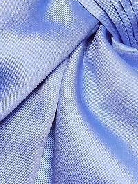 Elara Silk-Wool One-Shoulder Column Gown