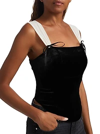 Tuli Bustier Top