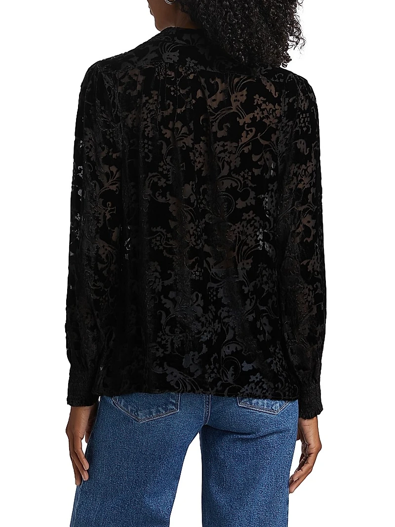 Ginerva Burnout Blouse