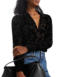 Ginerva Burnout Blouse