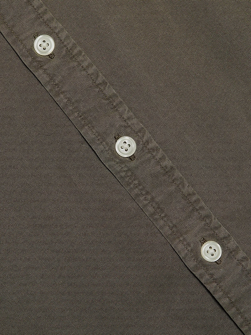 COLLECTION Garment-Dyed Button-Front Shirt