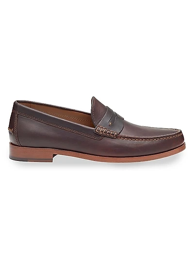 Baldwin Leather Penny Loafers
