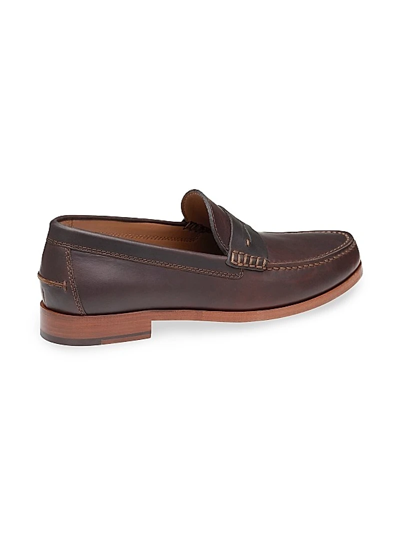 Baldwin Leather Penny Loafers
