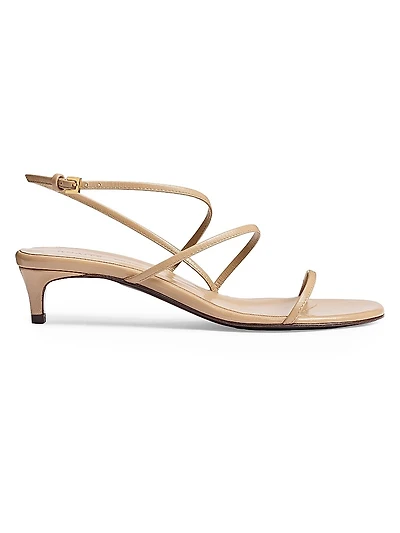 Loop Strappy Leather Sandals