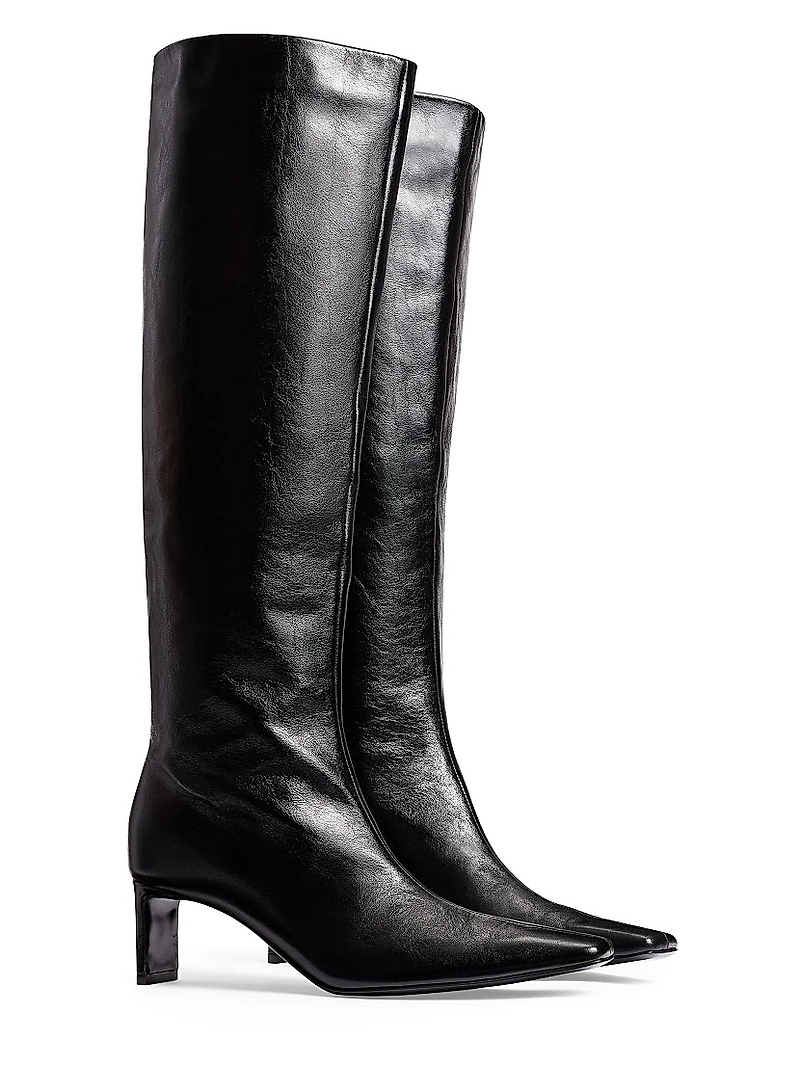Ona 55MM Leather Knee-High Boots