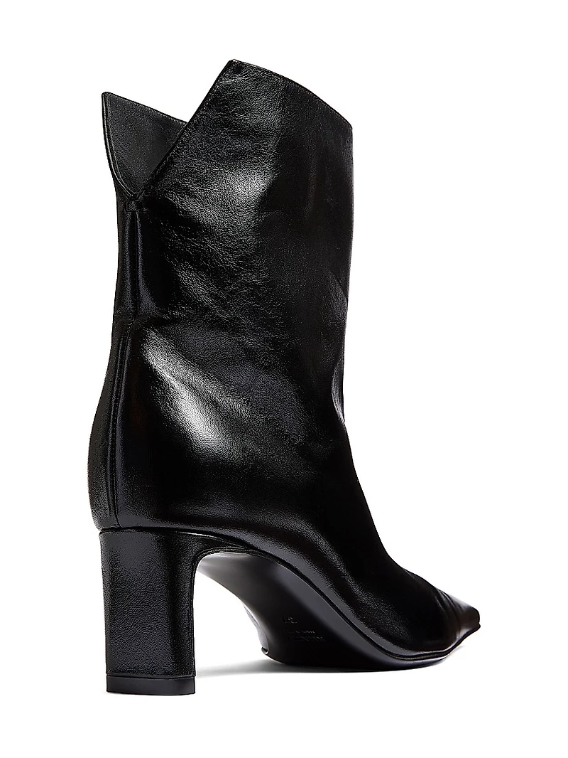 Ona 55MM Leather Ankle Boots
